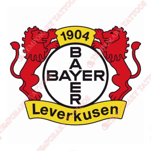 Bayer Leverkusen Customize Temporary Tattoos Stickers NO.8257